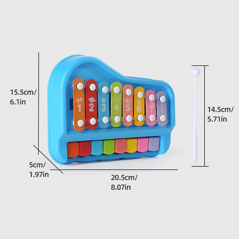 Tiny Tunes Set™ – Divertimento sonoro – Xilofono e pianoforte per bambini
