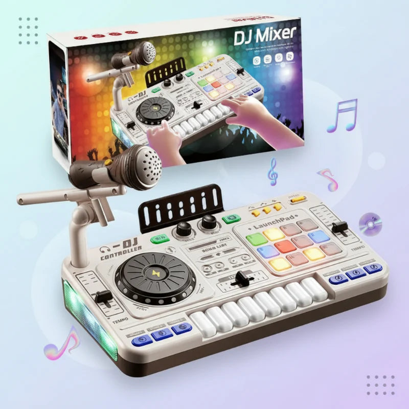 MiniDJ – Musicale e interattivo – Giocattolo DJ Mixer