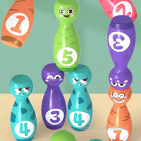 Thumbnail for Bowling Game Set - Colorato e divertente - Set da bowling giocattolo