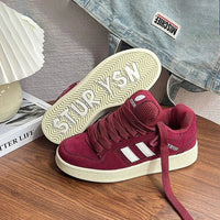 Thumbnail for UrbanStep – Alla moda e comode – Sneaker rosso bordeaux
