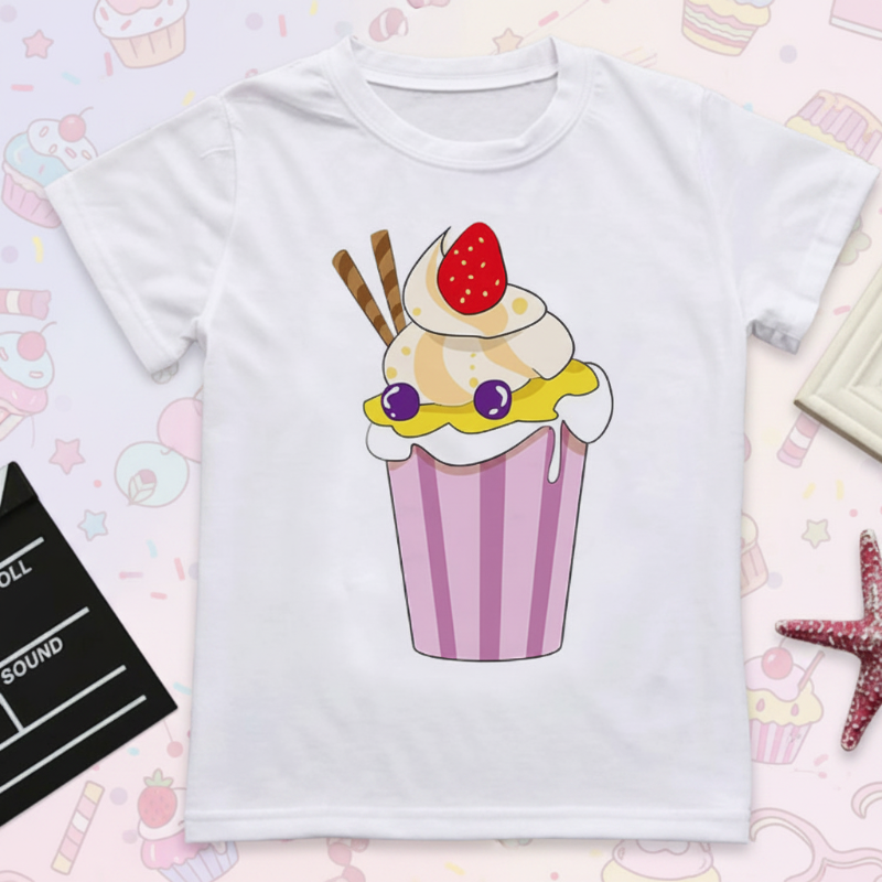 Boys & Girls Summer Tee – Comfort e allegria – T-shirt per bambini con una simpatica stampa
