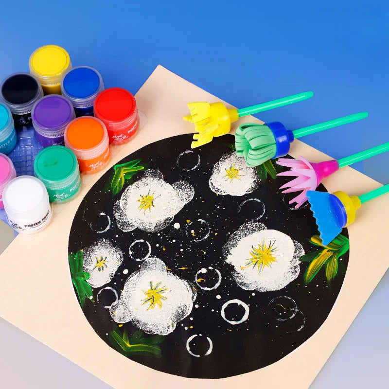 PaintJoy – Colorato e creativo – Set di colori a dita e guazzi