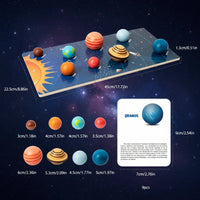 Thumbnail for Wooden Solar System – Istruttivo e stimolante – Set di gioco sui pianeti