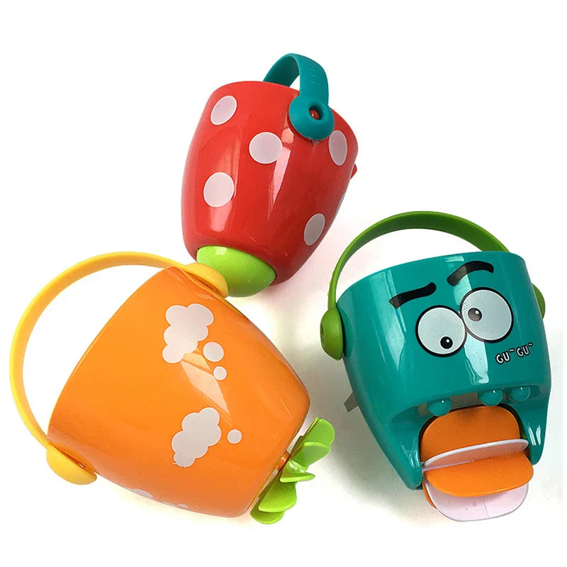 BathCups – Pratico e divertente – Tazze da bagno Giocattoli da bagno
