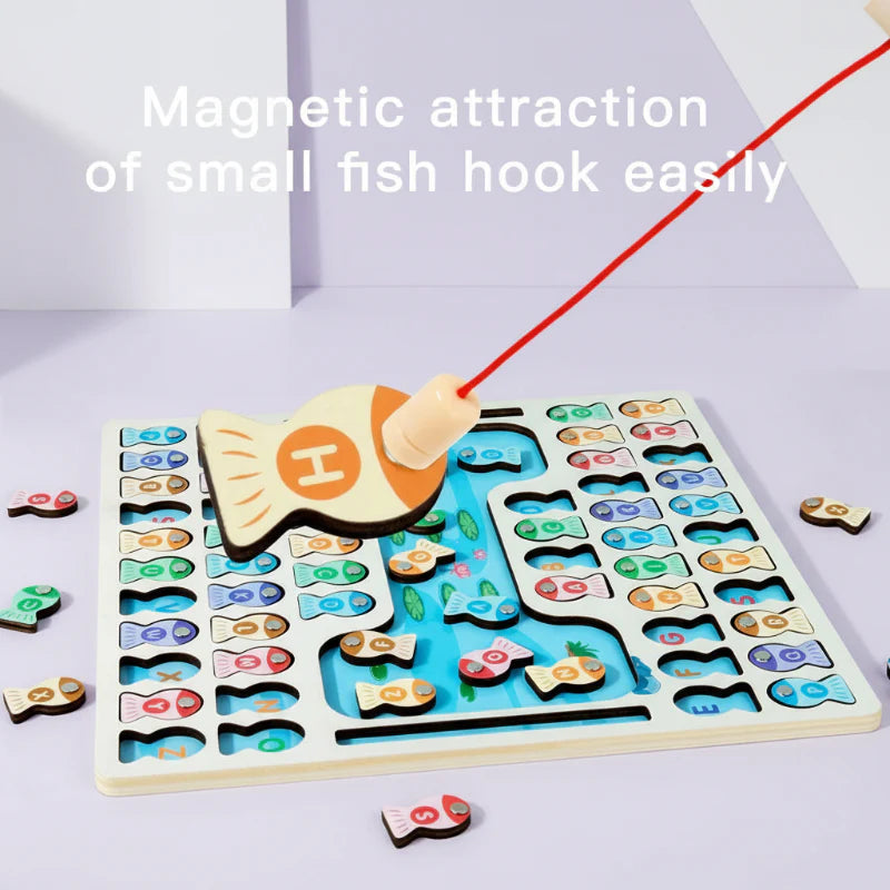 EduFish – Magnetico ed educativo – Gioco didattico ABC