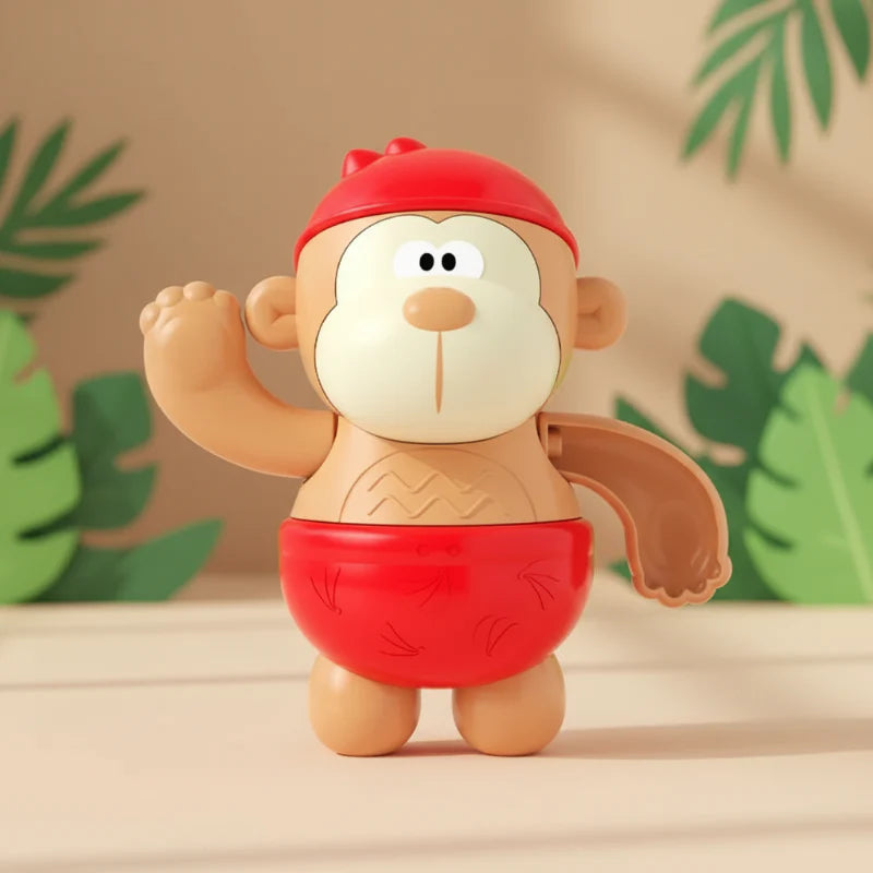 Clockwork Monkey Toy – Divertimento e giochi d'acqua – Giocattolo da bagno a molla