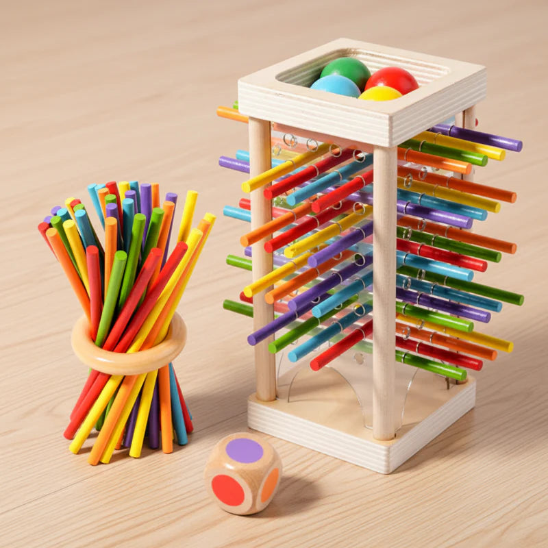 Wooden Stick Battle Game – Pensare e interagire – Gioco da tavolo strategico
