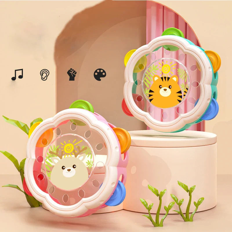 Montessori Music Set™ - Sviluppare il talento musicale - Tamburello per bambini