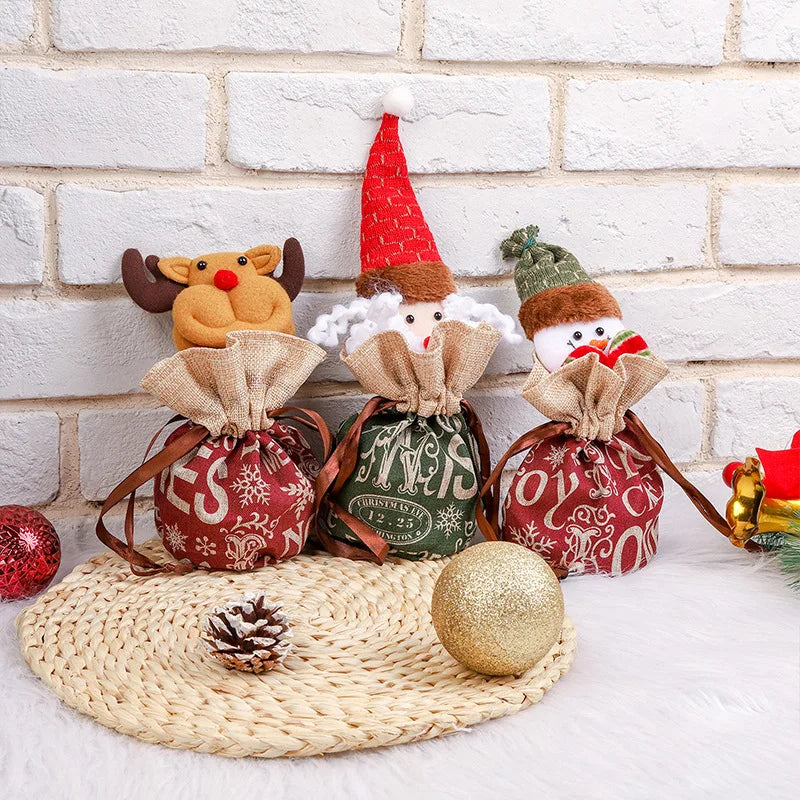 MerryBags – Lussuosi e riutilizzabili - Sacchetti regalo natalizi festosi