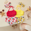 Mini Fashion™ - Bikini per bambina con fascia per capelli