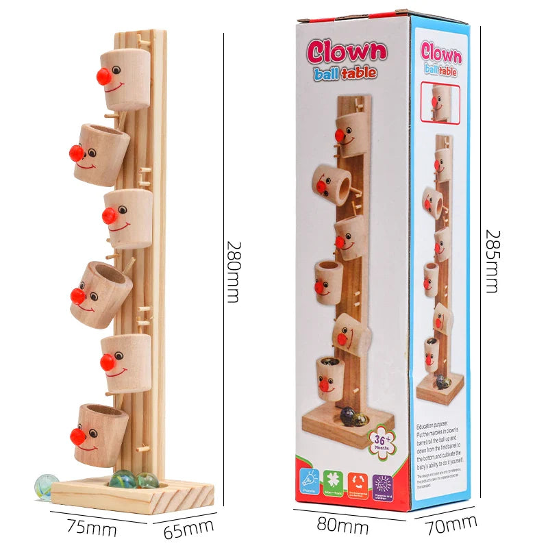 Clown Track™ – Rotolamento e apprendimento - Giocattoli con pista di marmo