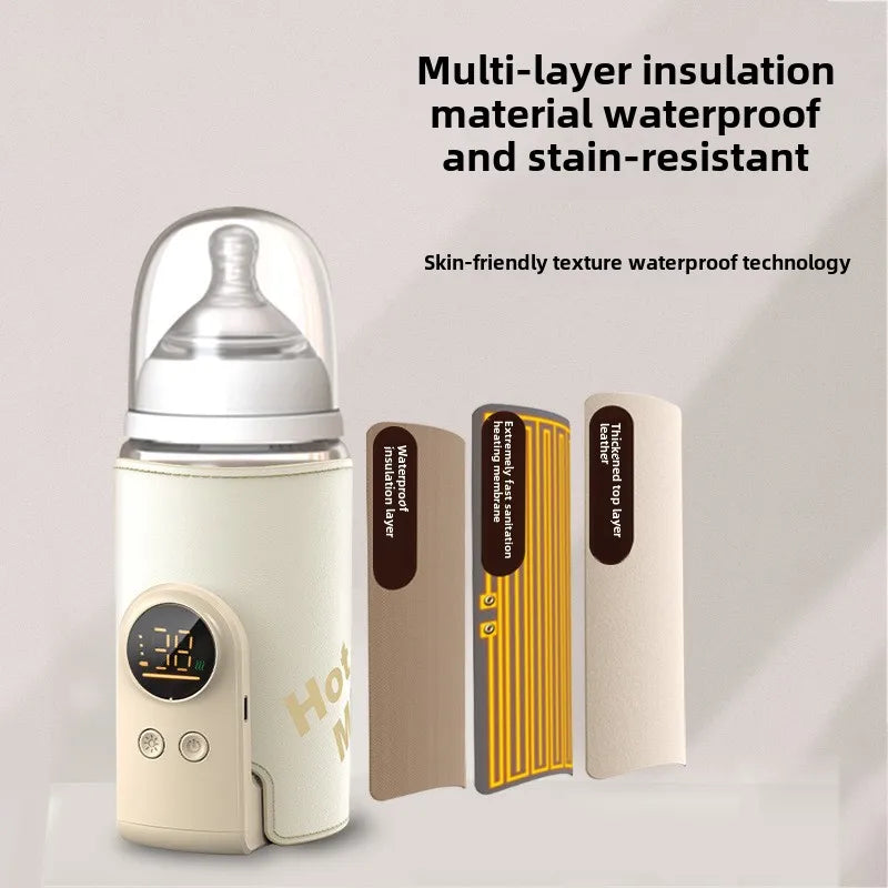 SmartBottle - Sempre caldi e pronti - Scaldalatte ricaricabile senza fili