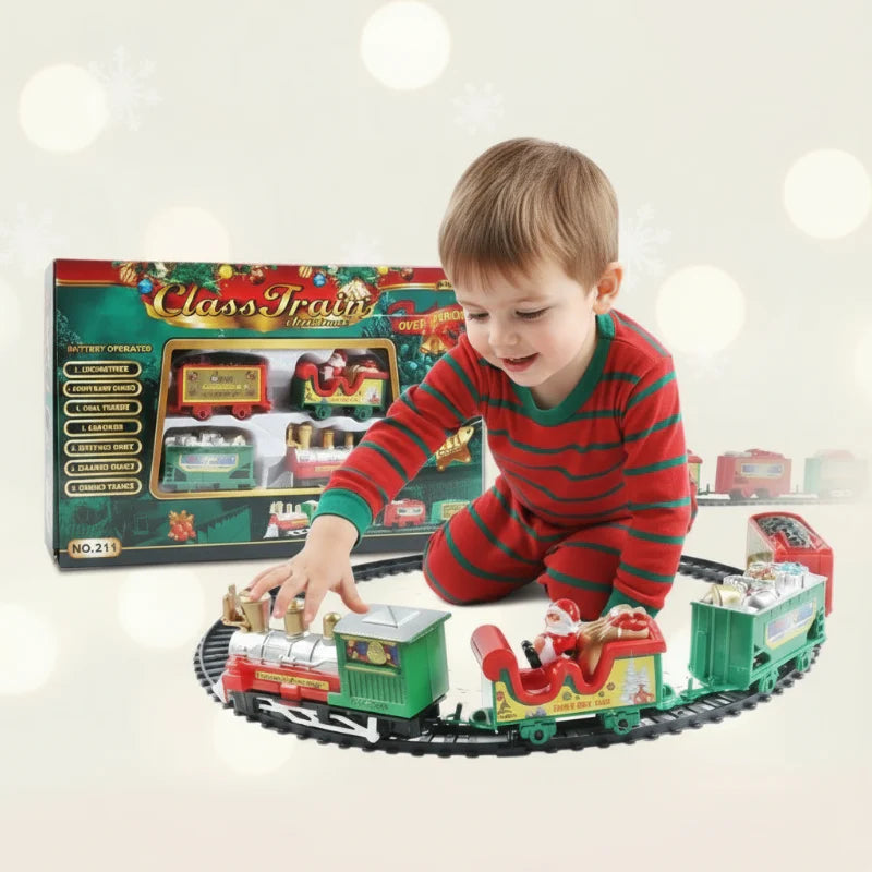 XmasTrain – Festoso e divertente – Set di trenini elettrici per Natale