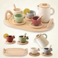 Thumbnail for Woods – Divertente e interattivo – Set da tè in legno per bambini