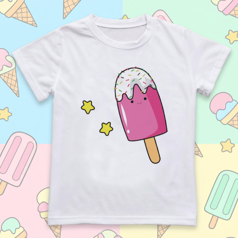 Boys & Girls Summer Tee – Comfort e allegria – T-shirt per bambini con una simpatica stampa