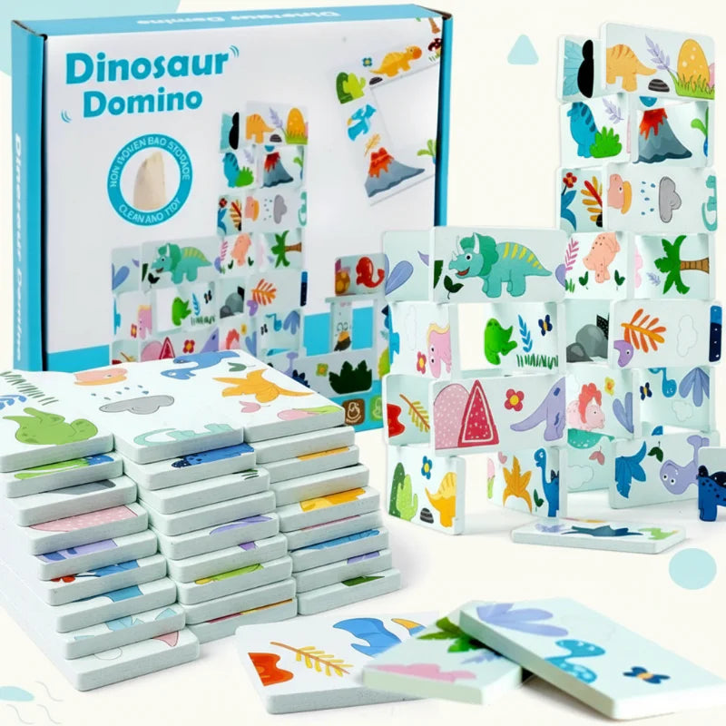 DinoDomino – Il gioco di società più divertente! – Dino Domino