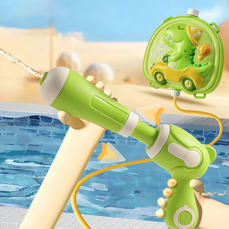 Kids Water Blaster – Divertente e pratico – Zaino con pistola ad acqua