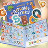 BusyBrain – Imparare parole inglesi e fare calcoli – Alfabeto e numeri Libro di puzzle