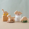 Woods™ - Dinosauri su ruote! - Dinosauro in legno su ruote