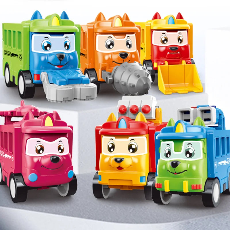 Mini Transformer™ – Spingi e gira - Gioca con il veicolo