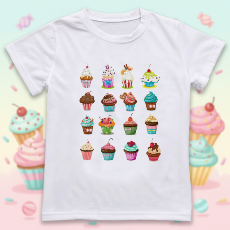 Boys & Girls Summer Tee – Comfort e allegria – T-shirt per bambini con una simpatica stampa