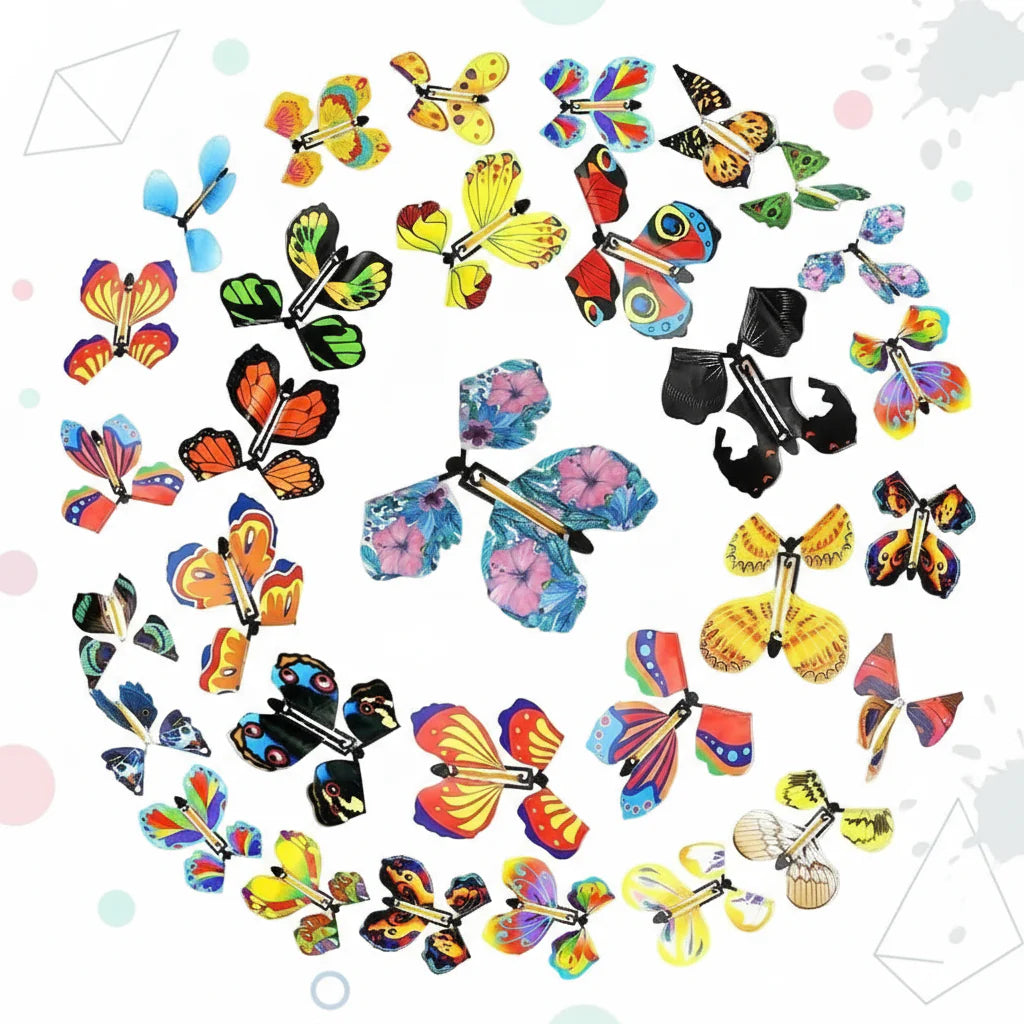 SkyCharm – Leggero e affascinante – Giocattolo a sorpresa a forma di farfalla