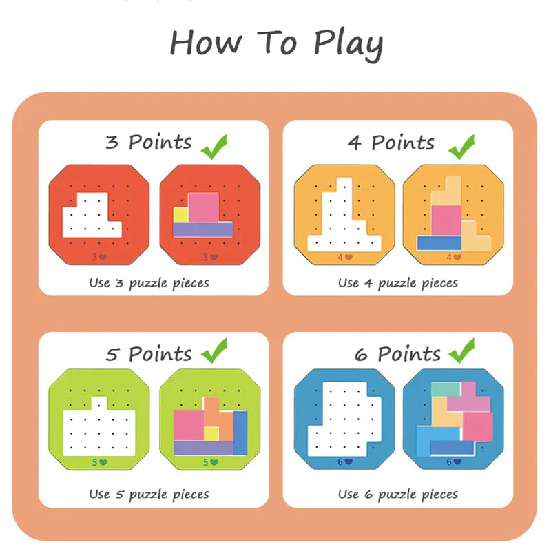 Logic Blocks™ – Colore e creatività – Puzzle geometrici