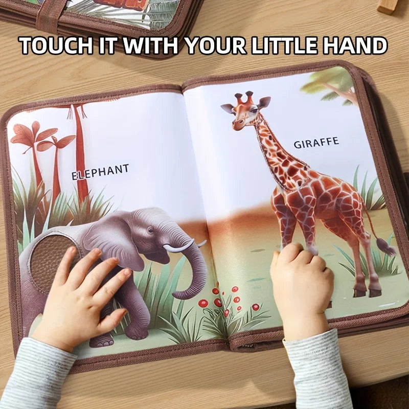 Touch Book™ – Solletico e colori - Libretto dei sensi Animali