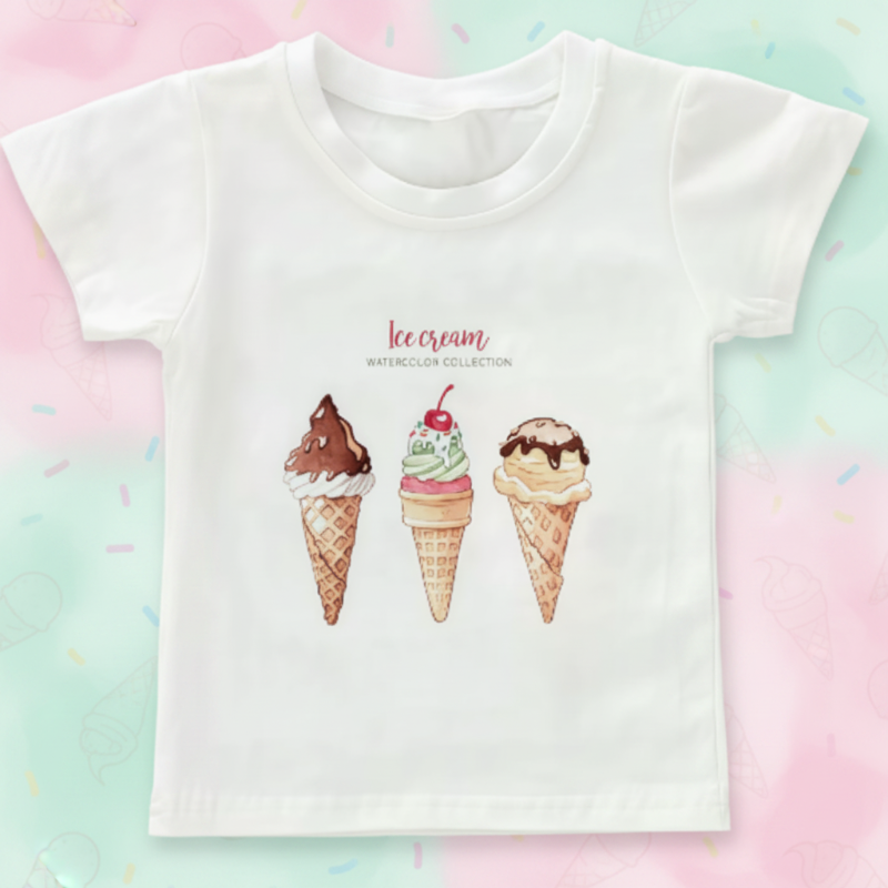 Boys & Girls Summer Tee – Comfort e allegria – T-shirt per bambini con una simpatica stampa