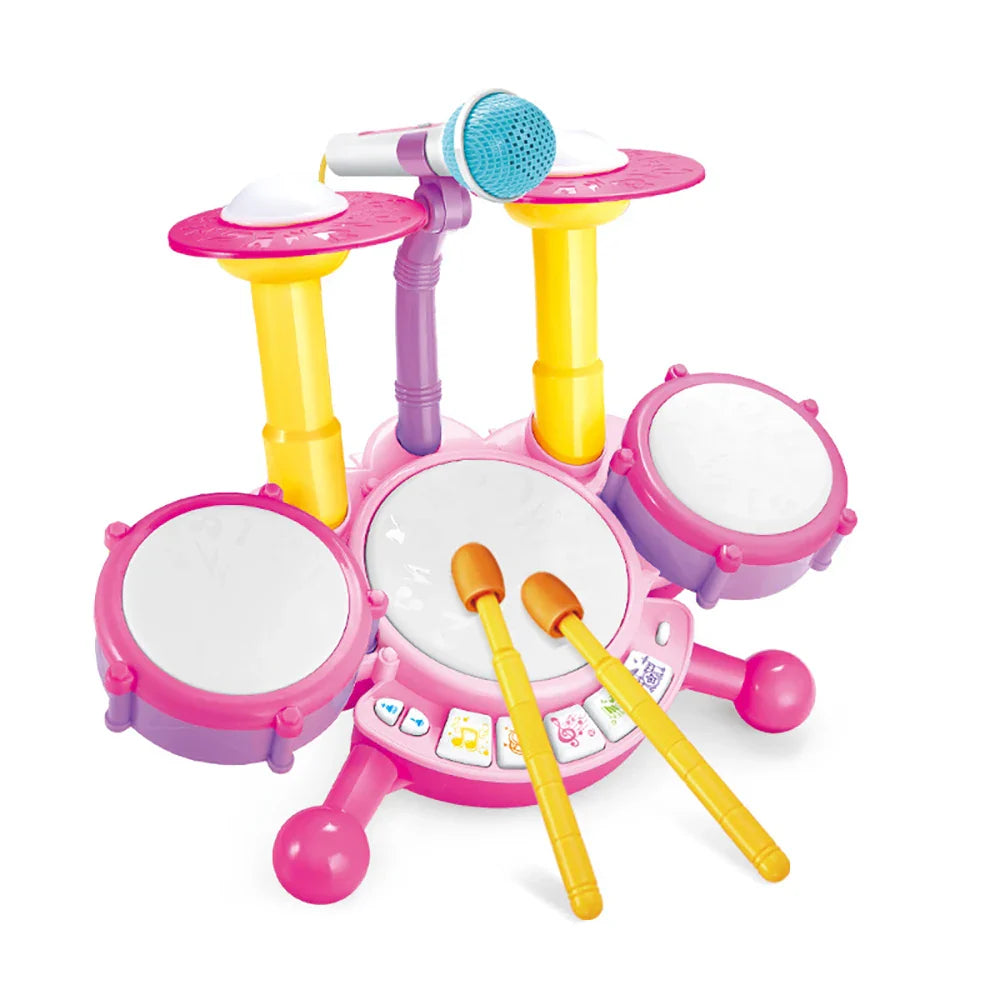 Kids Drumset™ - Stimolare l'amore per la musica - Batteria giocattolo