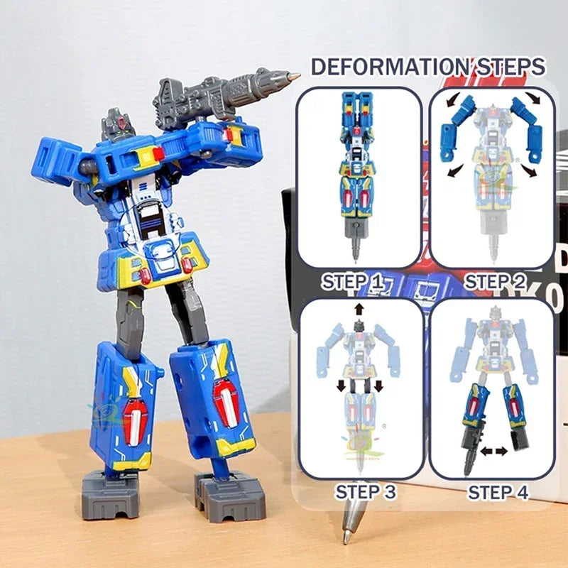 Flip Droid - Disegnare o trasformare - Penna robot trasformabile