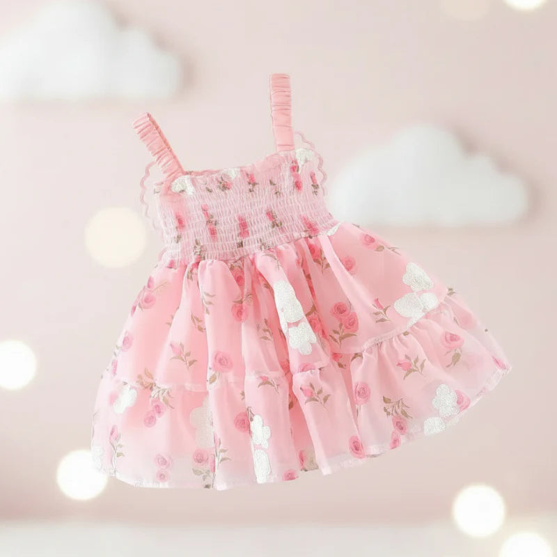 Girls Butterfly Dress – Carina e leggera – Abito da bambina