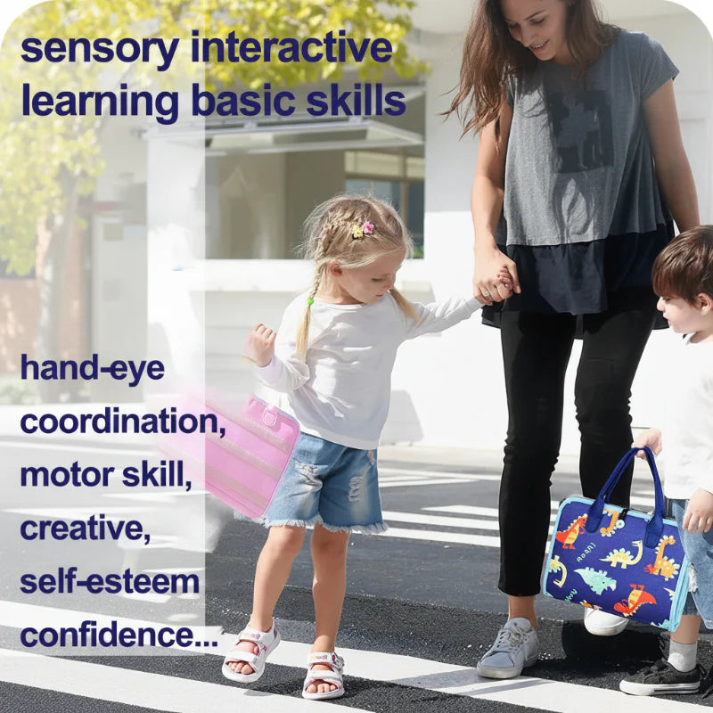 7-in-1 Busy Board – Motricità e apprendimento – Lavagna delle attività