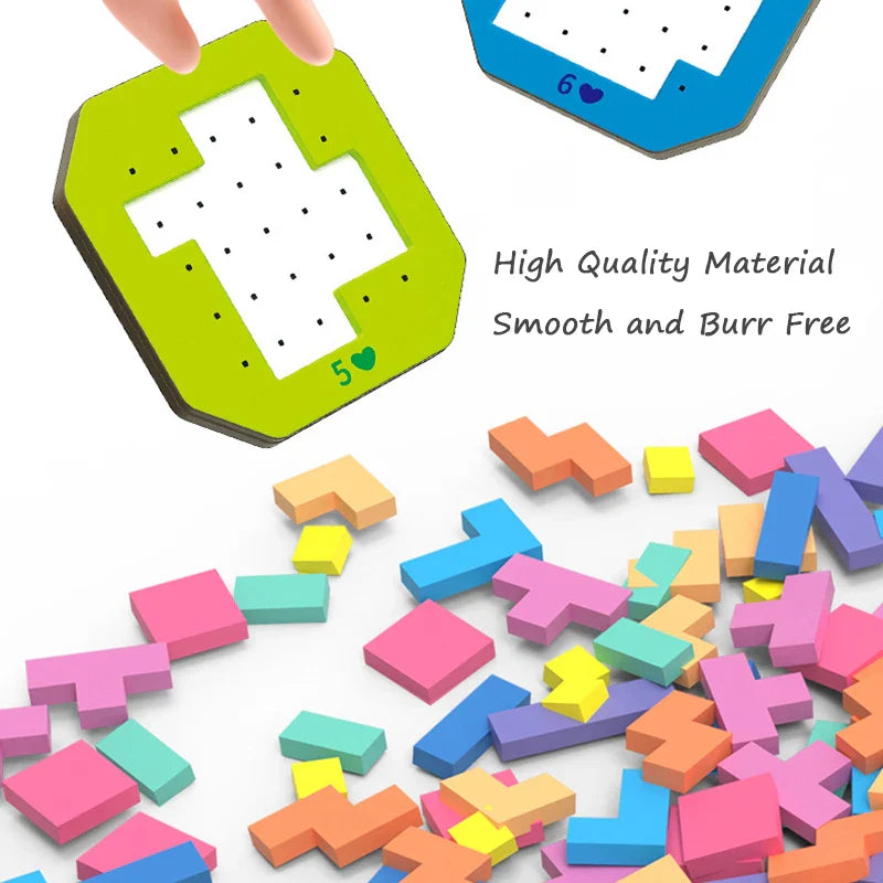 Logic Blocks™ – Colore e creatività – Puzzle geometrici