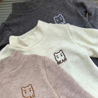 Thumbnail for Mini fashion™ - Dettaglio Bear - Maglia in pile per bambini