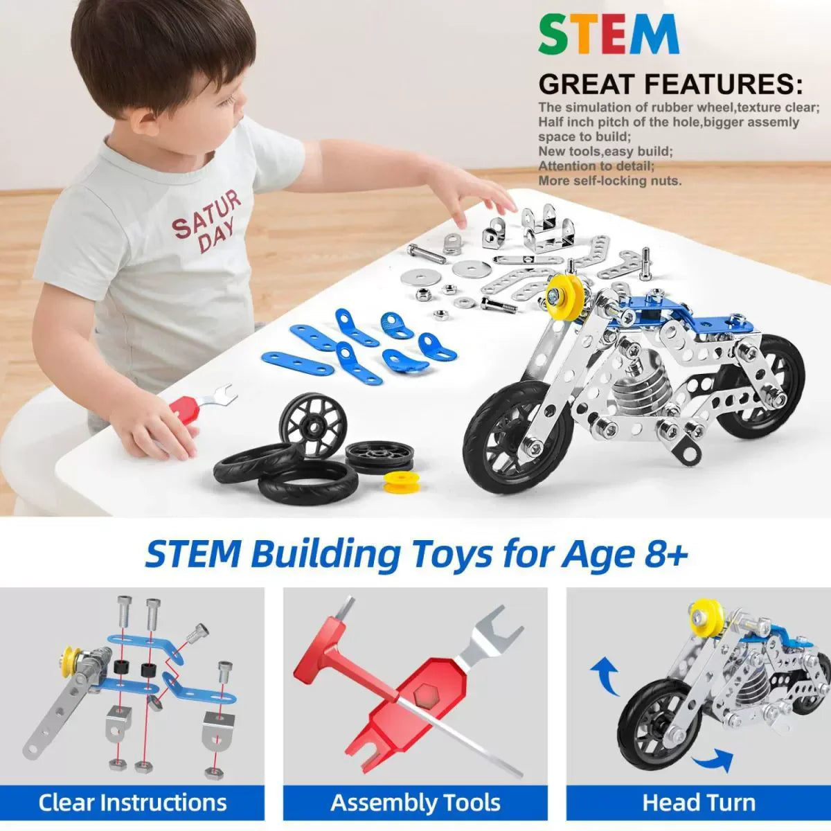 RaceBuilder – Cool & Creativo – Kit di costruzione Multi-Shape