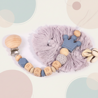 Thumbnail for Personalized Pacifier Chain – Sicuro ed elegante - Portaciuccio personalizzato
