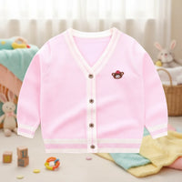 Thumbnail for CozziWear – Caldo e alla moda – Cardigan lavorato a maglia con orsacchiotti