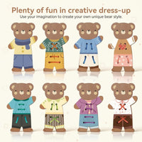 Thumbnail for ThreadBear – Carino ed educativo – Giocattolo da infilare Montessori Orso