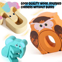 Thumbnail for ZooLetters – Giocoso ed educativo – Puzzle alfabetico con animali per bambini