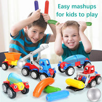 Thumbnail for Magnetic Cars™ – Divertimento con le costruzioni magnetiche - Set di giocattoli con veicoli magnetici