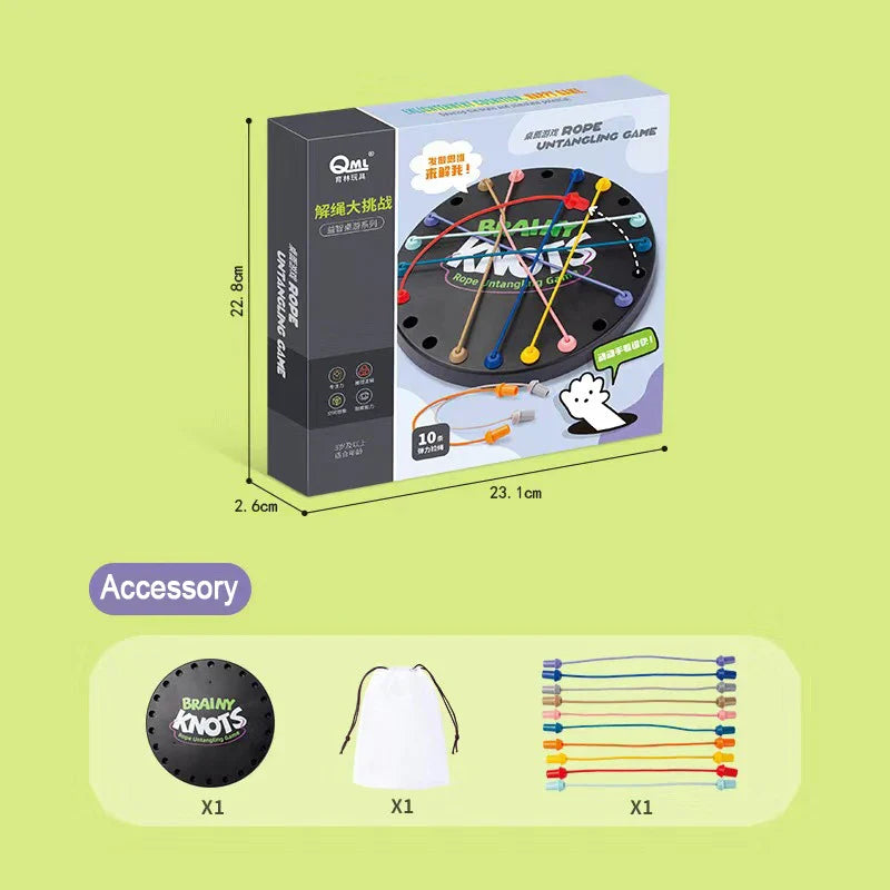 Brainy Knots™ - Nodi e torsioni - Gioco di strategia