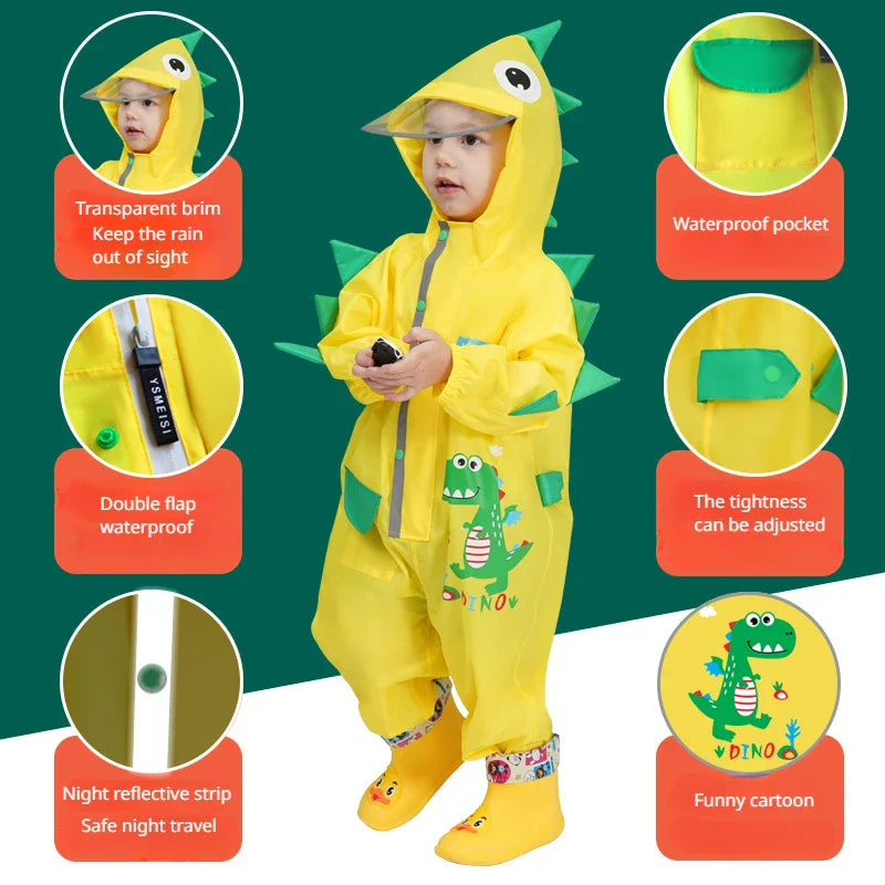 Mini Fashion™ - Poncho fantasia - Impermeabile per bambini