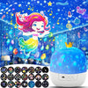 CosmoGlow – Sognante e creativo – Lampada da notte Galaxy Projector con rotazione a 360°