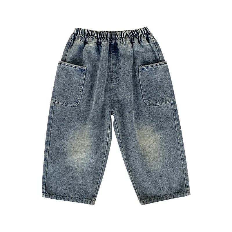 Mini Fashion™ - Jeans a gamba dritta - Jeans casual