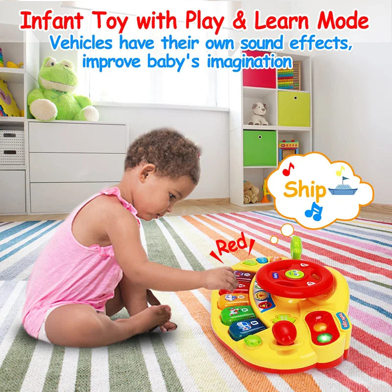 DriveWheel – Interattivo ed educativo – Tastiera e volante