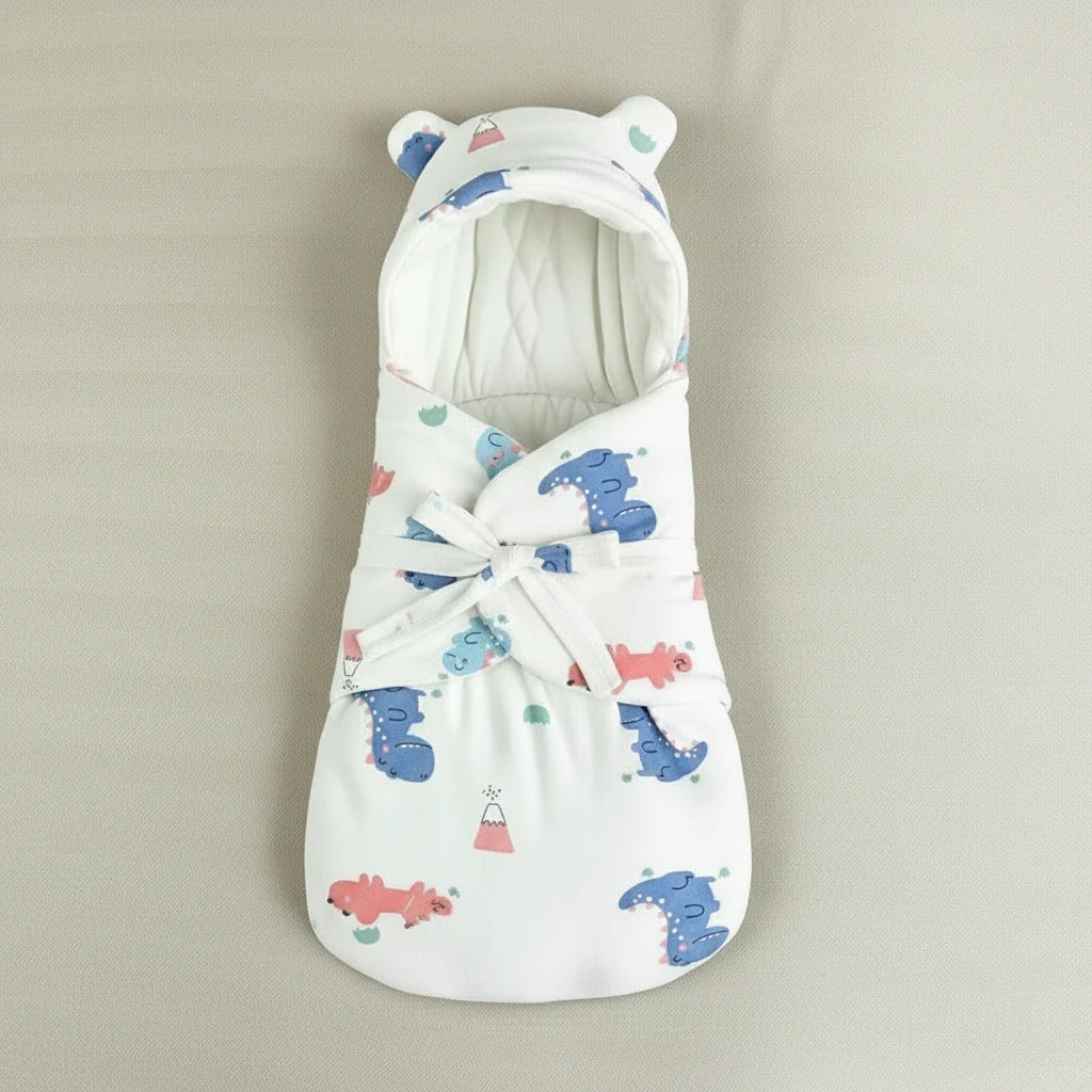 SnuggleBear – Comfort e praticità – Copertina in cotone per fasciare il bambino