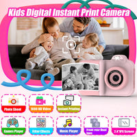 Thumbnail for Instant Print Camera – Creativo e interattivo – Fotocamera istantanea per bambini