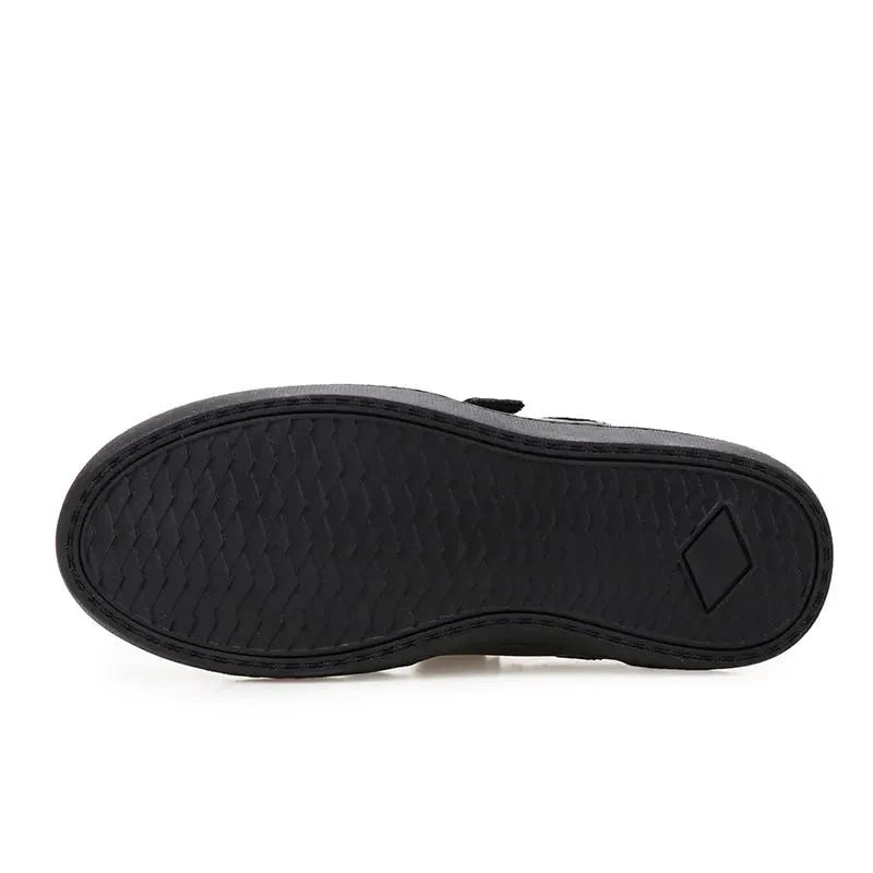 MonoWalk – Leggere e resistenti - Sneakers in pelle con cinturini in velcro