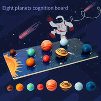 Thumbnail for Wooden Solar System – Istruttivo e stimolante – Set di gioco sui pianeti